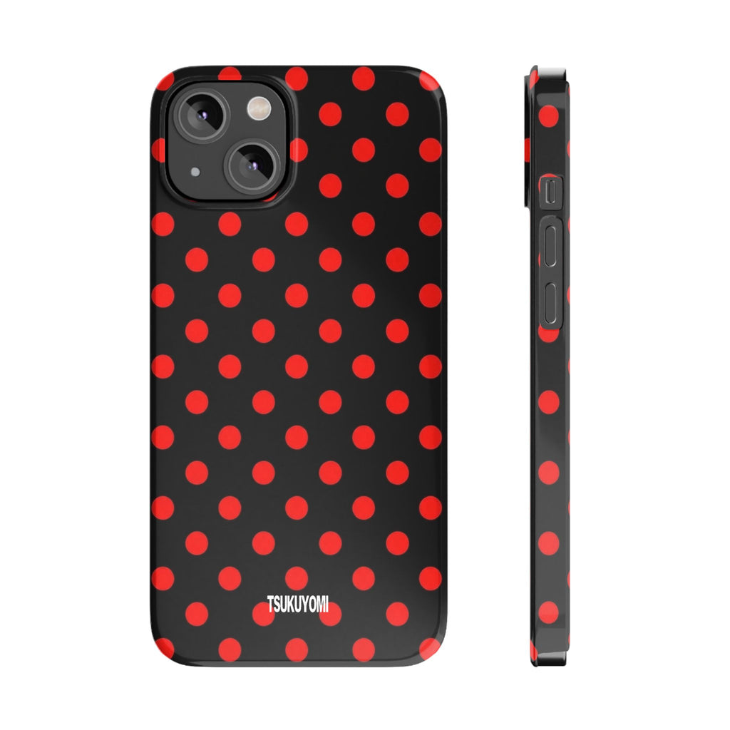 Black Widow Polka Dot Phone Case