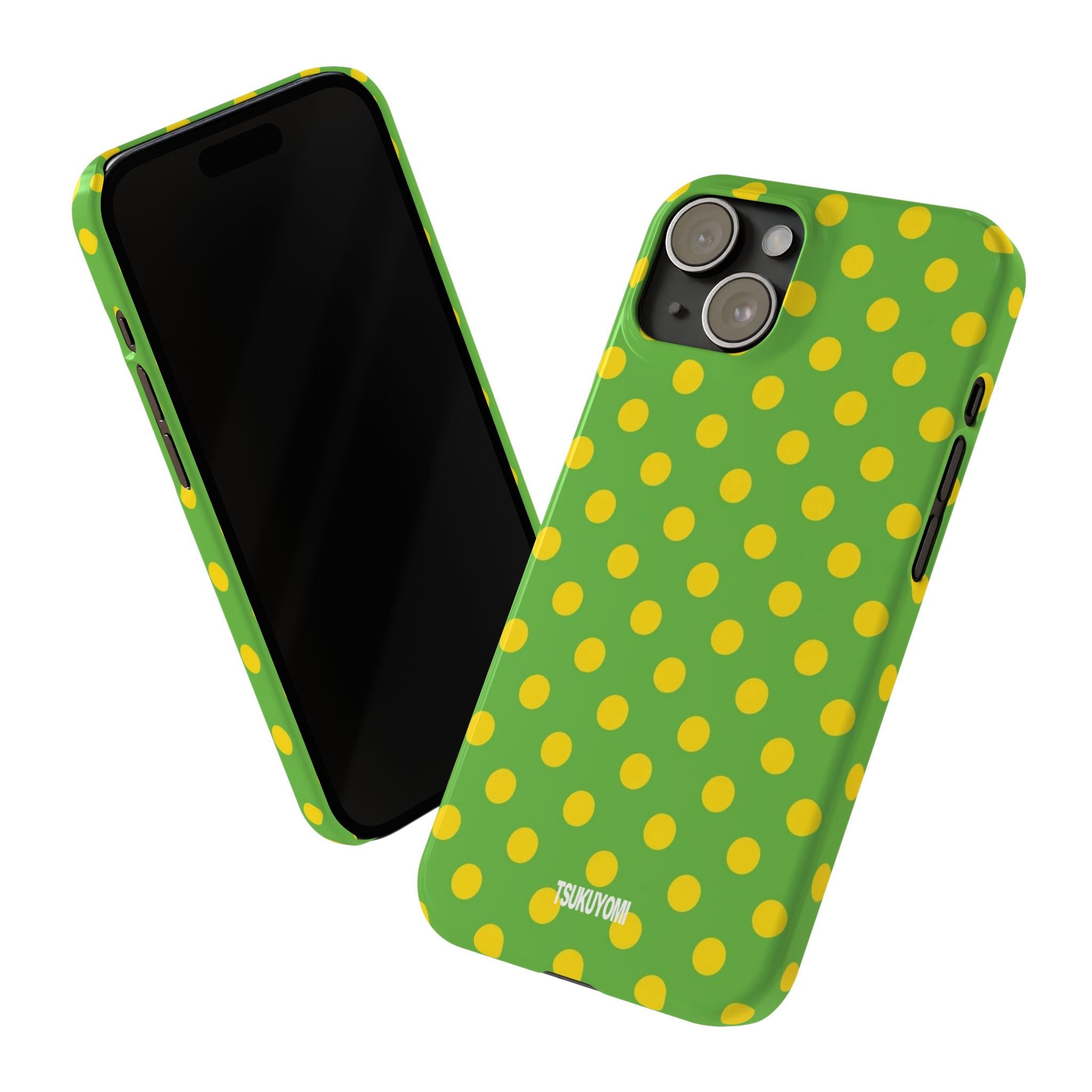 Lemon Belle Polka Dot Phone Case