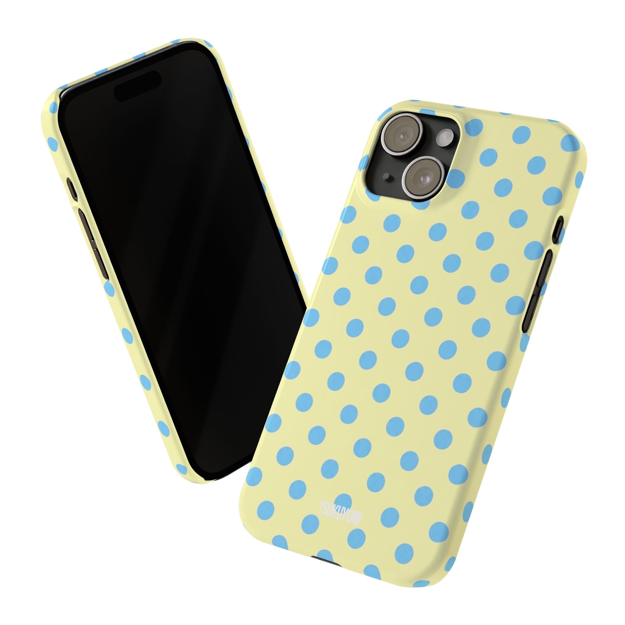 Morning in Capri Polka Dot Phone Case