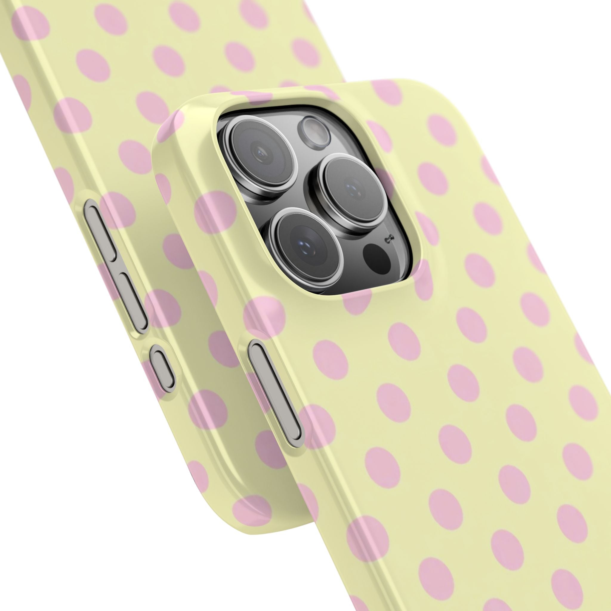 Sunday in Paris Polka Dot Phone Case