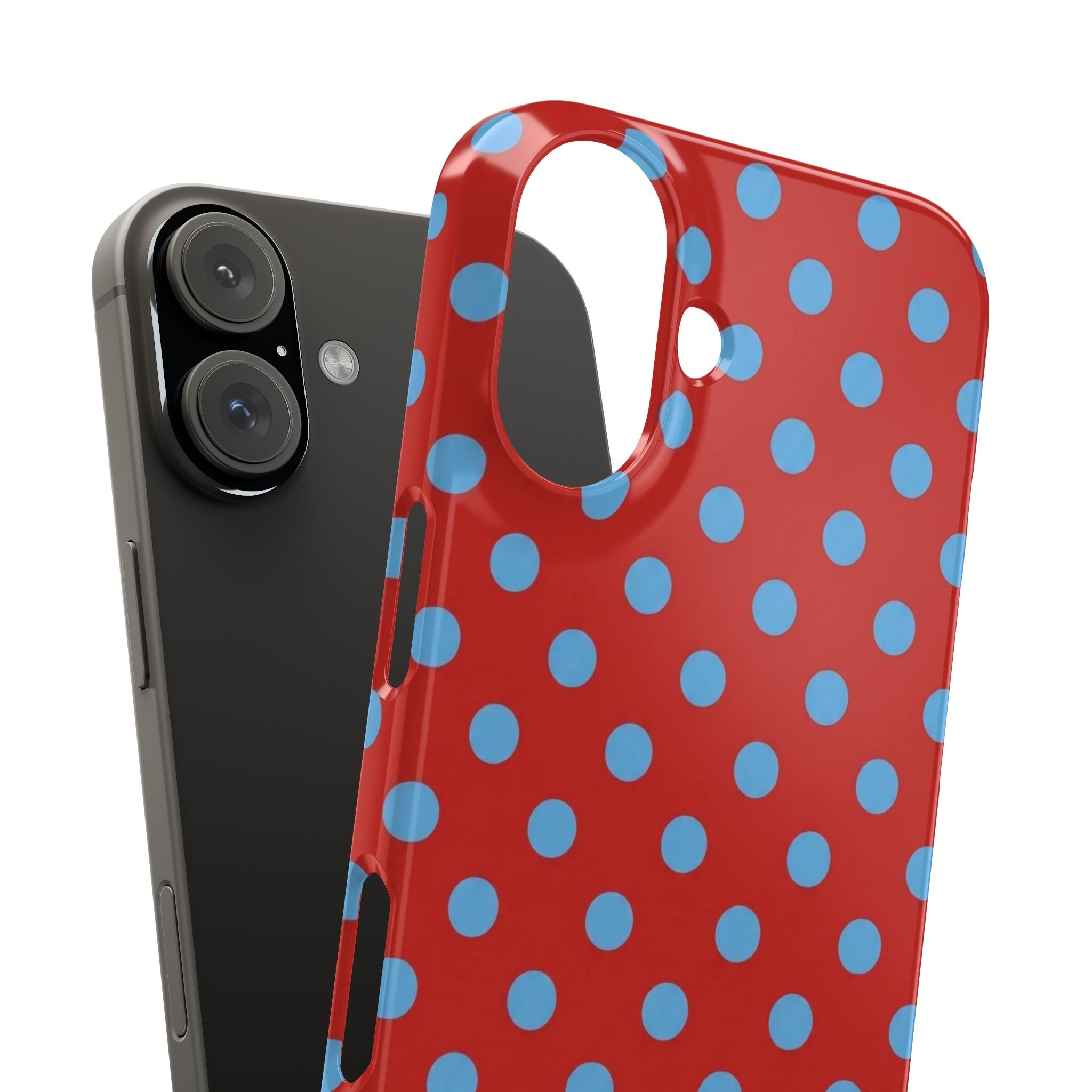 Riviera Romance Polka Dot Phone Case