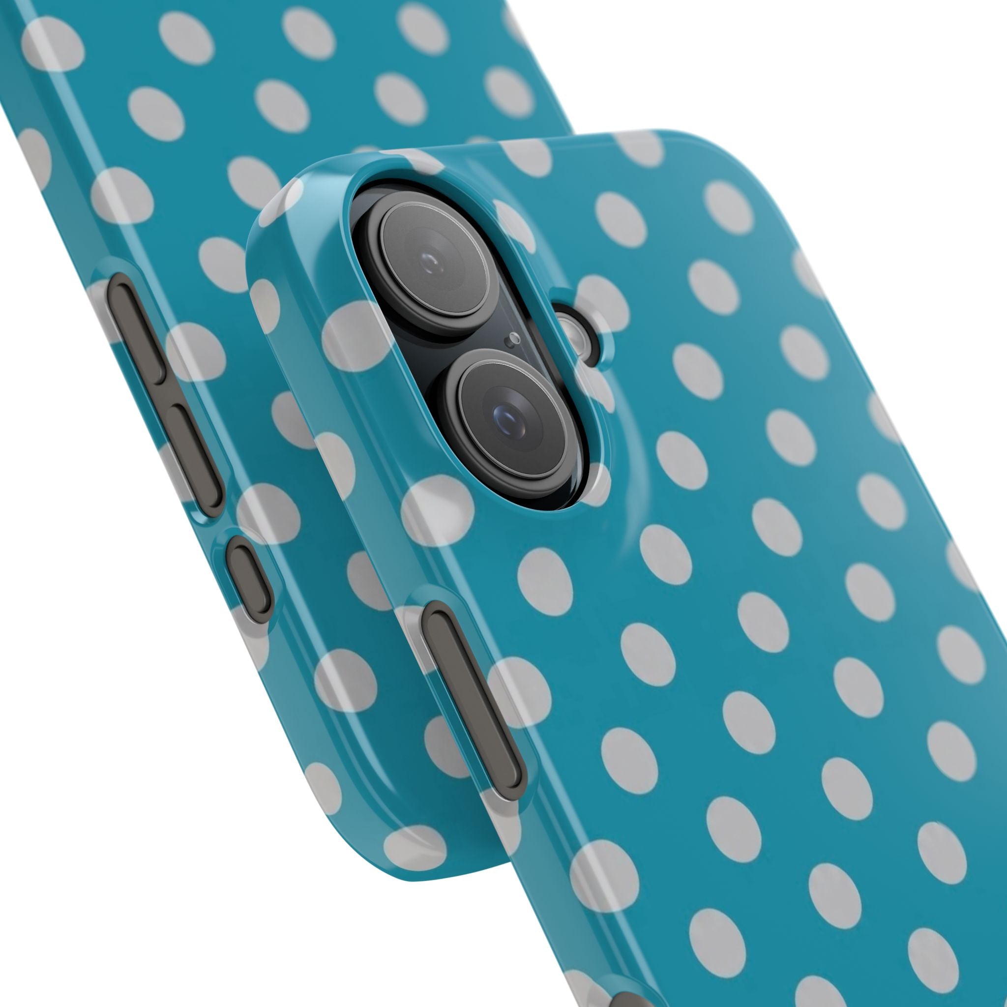 Blue Grotto Polka Dot Phone Case