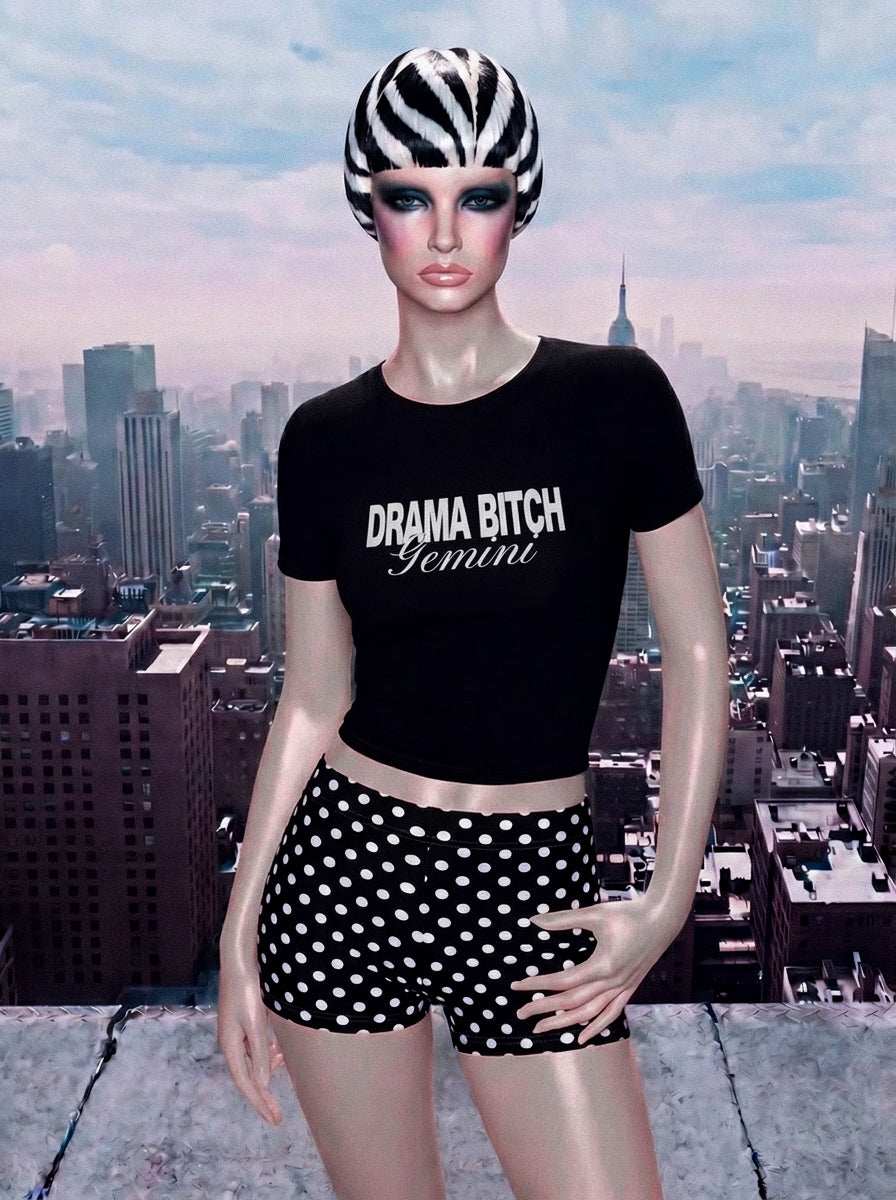 Drama Gemini Baby Tee