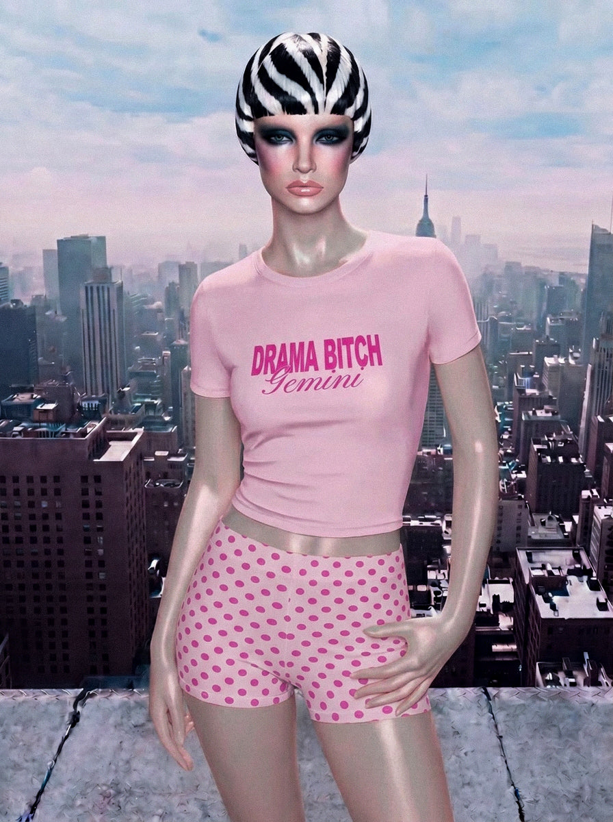 Drama Gemini Baby Tee