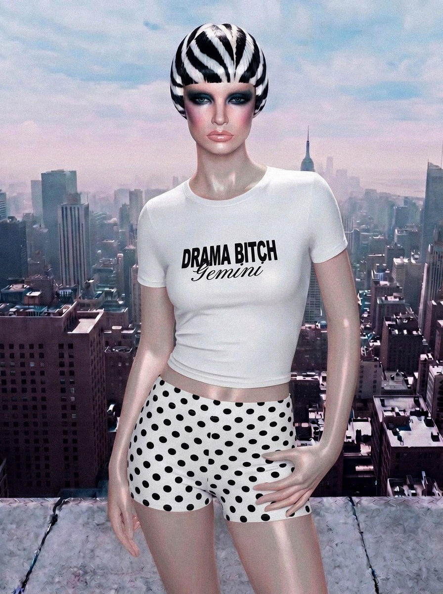 Drama Gemini Baby Tee