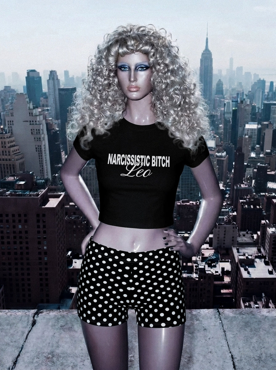 Narcissistic Leo Baby Tee