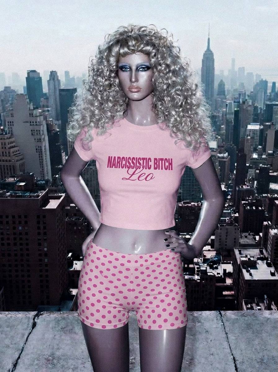 Narcissistic Leo Baby Tee