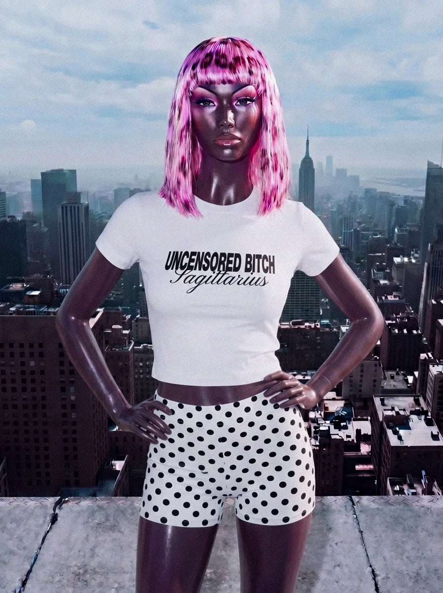 Uncensored Sagittarius Baby Tee