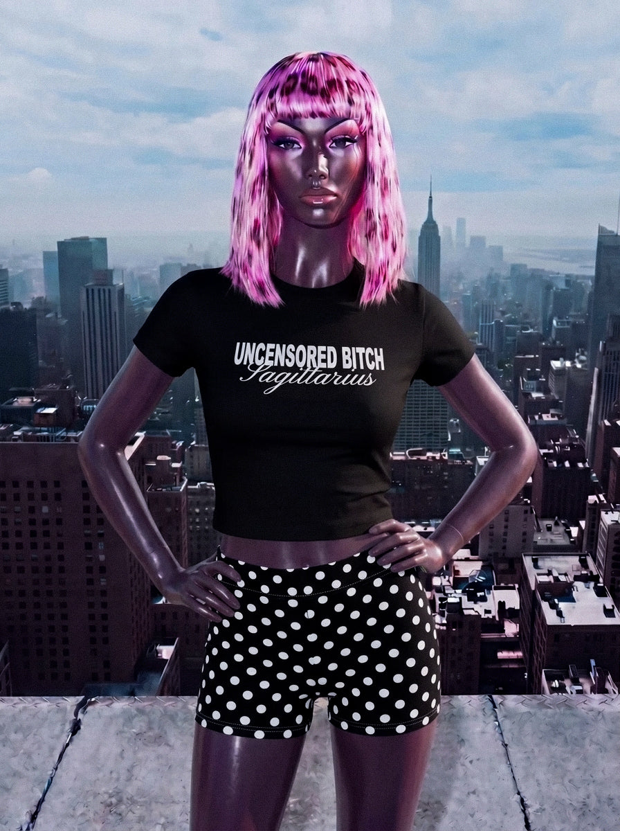 Uncensored Sagittarius Baby Tee