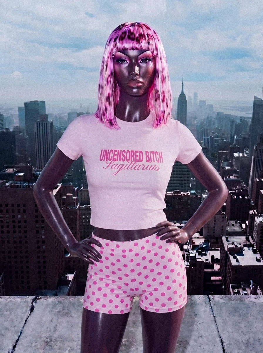 Uncensored Sagittarius Baby Tee