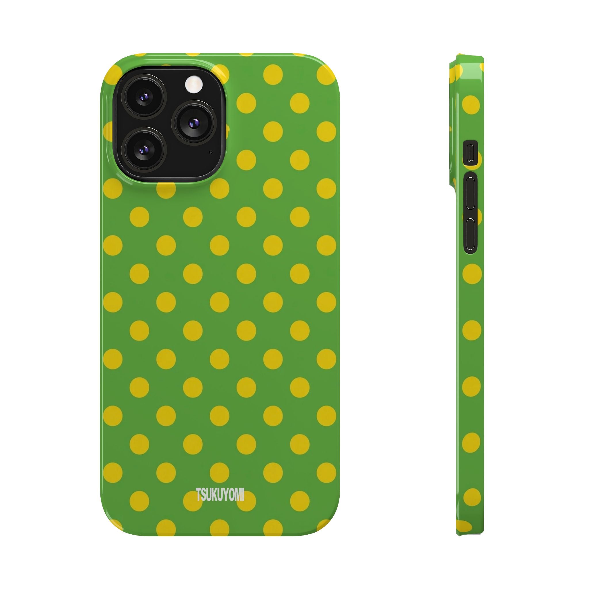 Lemon Belle Polka Dot Phone Case