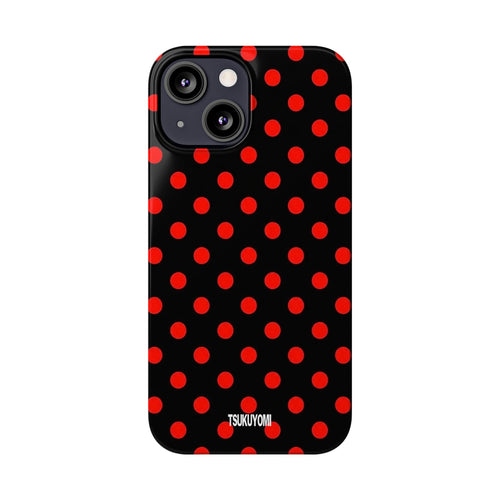 Black Widow Polka Dot Phone Case