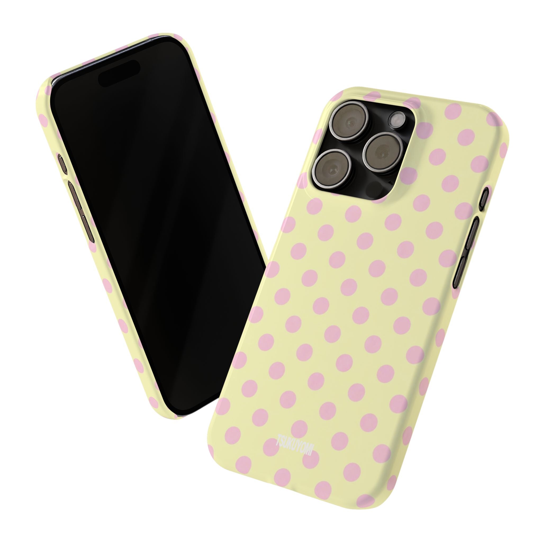 Sunday in Paris Polka Dot Phone Case