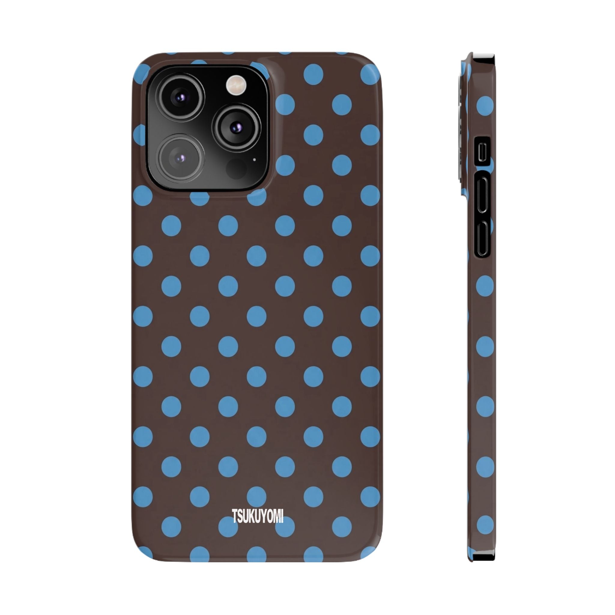 Sea Cocoa Polka Dot Phone Case