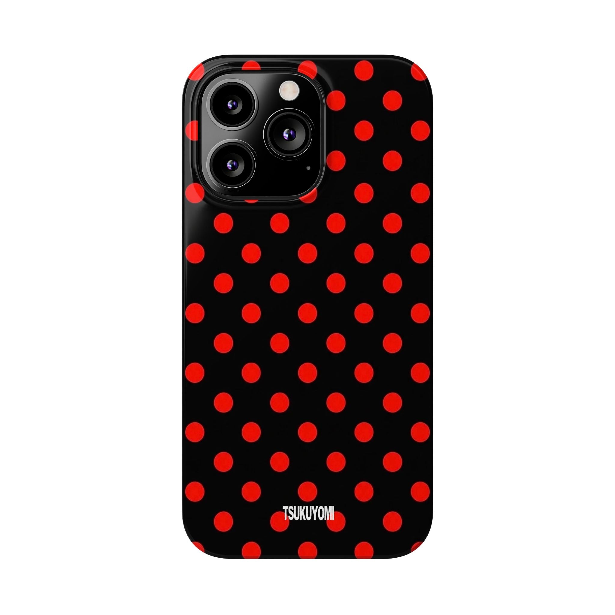 Black Widow Polka Dot Phone Case