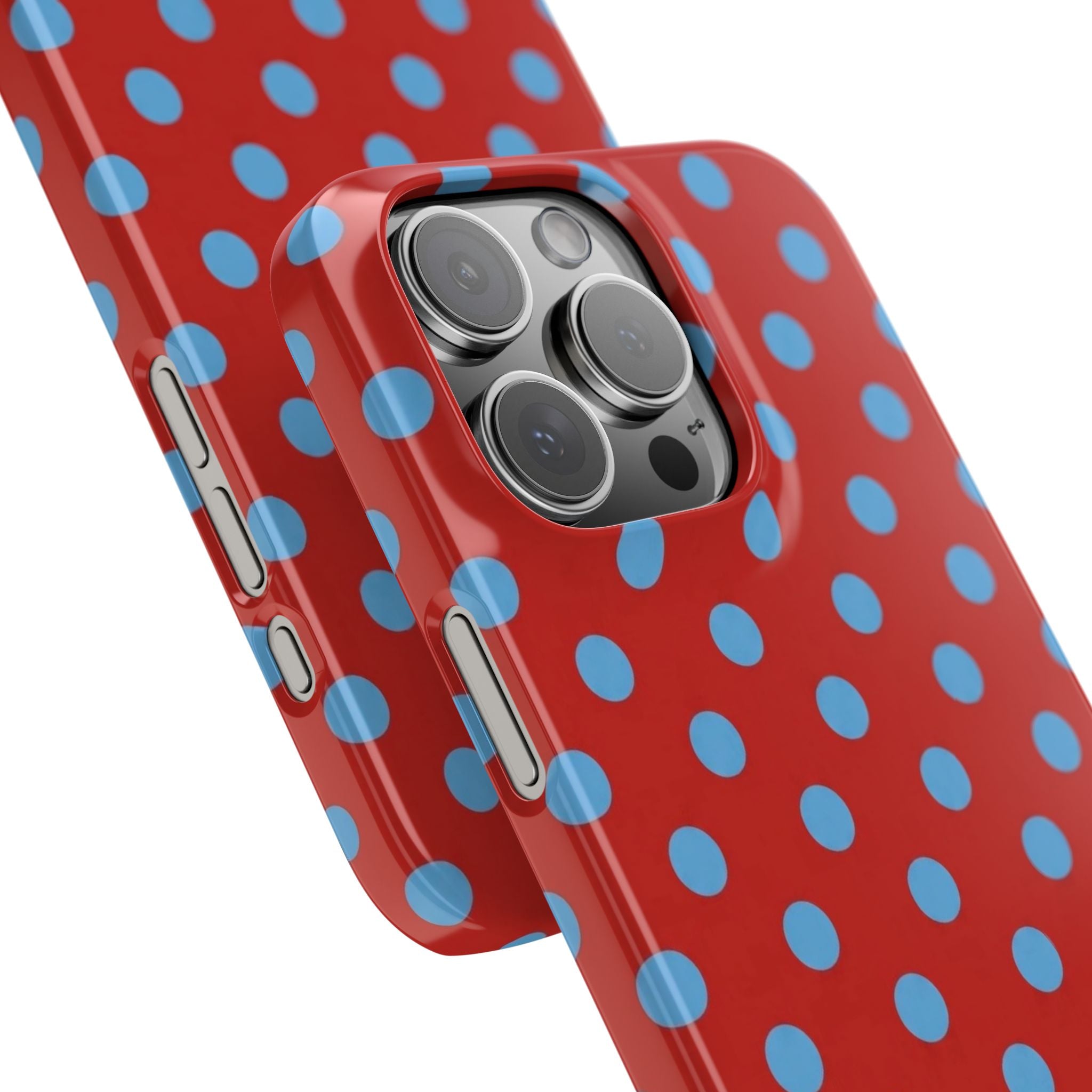 Riviera Romance Polka Dot Phone Case