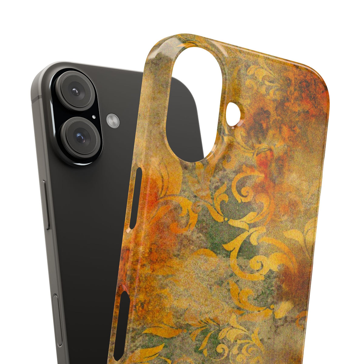 Burnt Baroque Phone Case