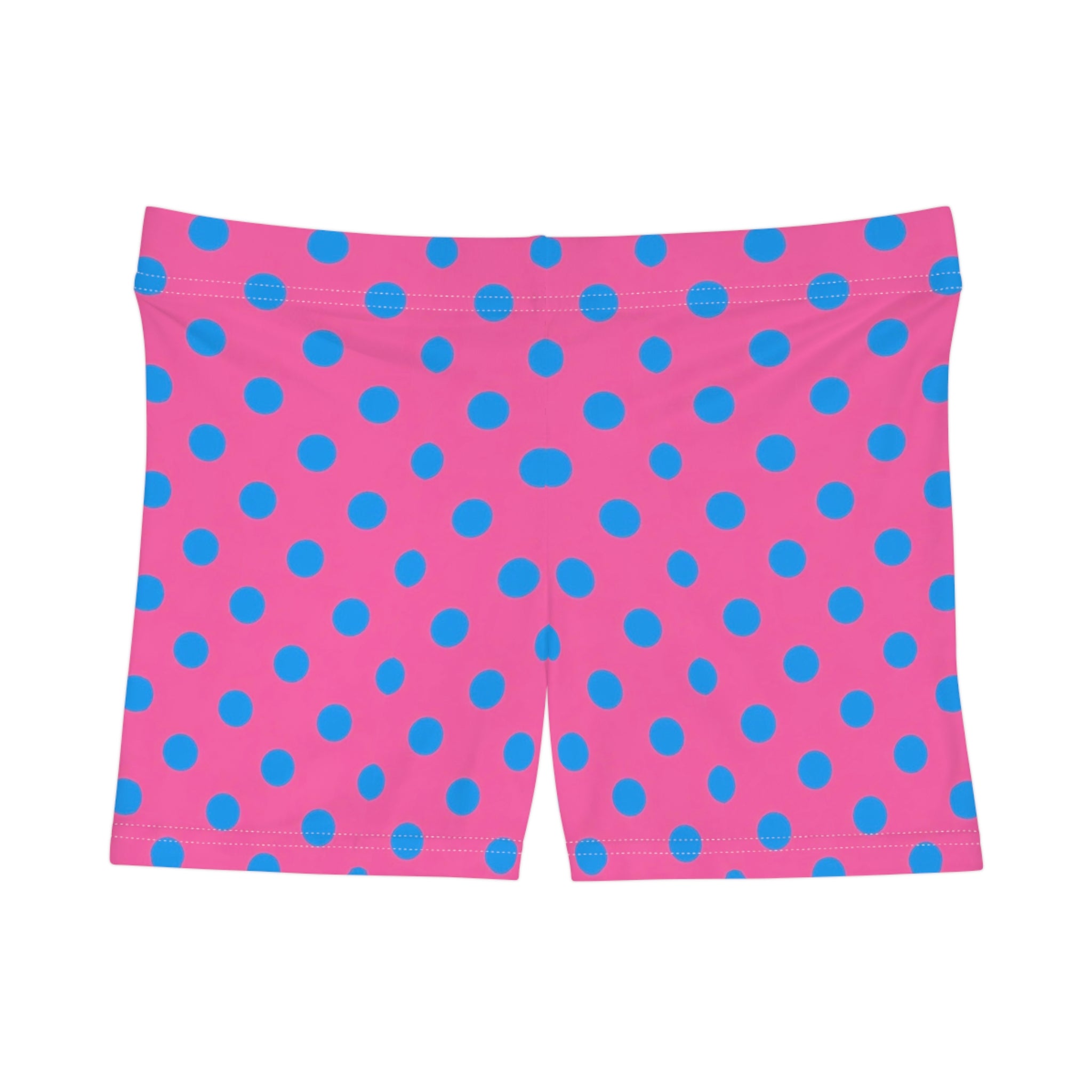Cabana Club Pink Polka Dot Mini Shorts