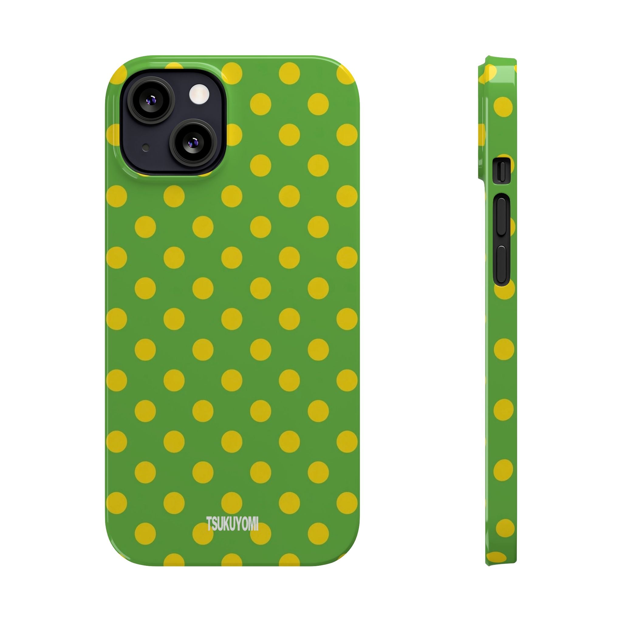 Lemon Belle Polka Dot Phone Case