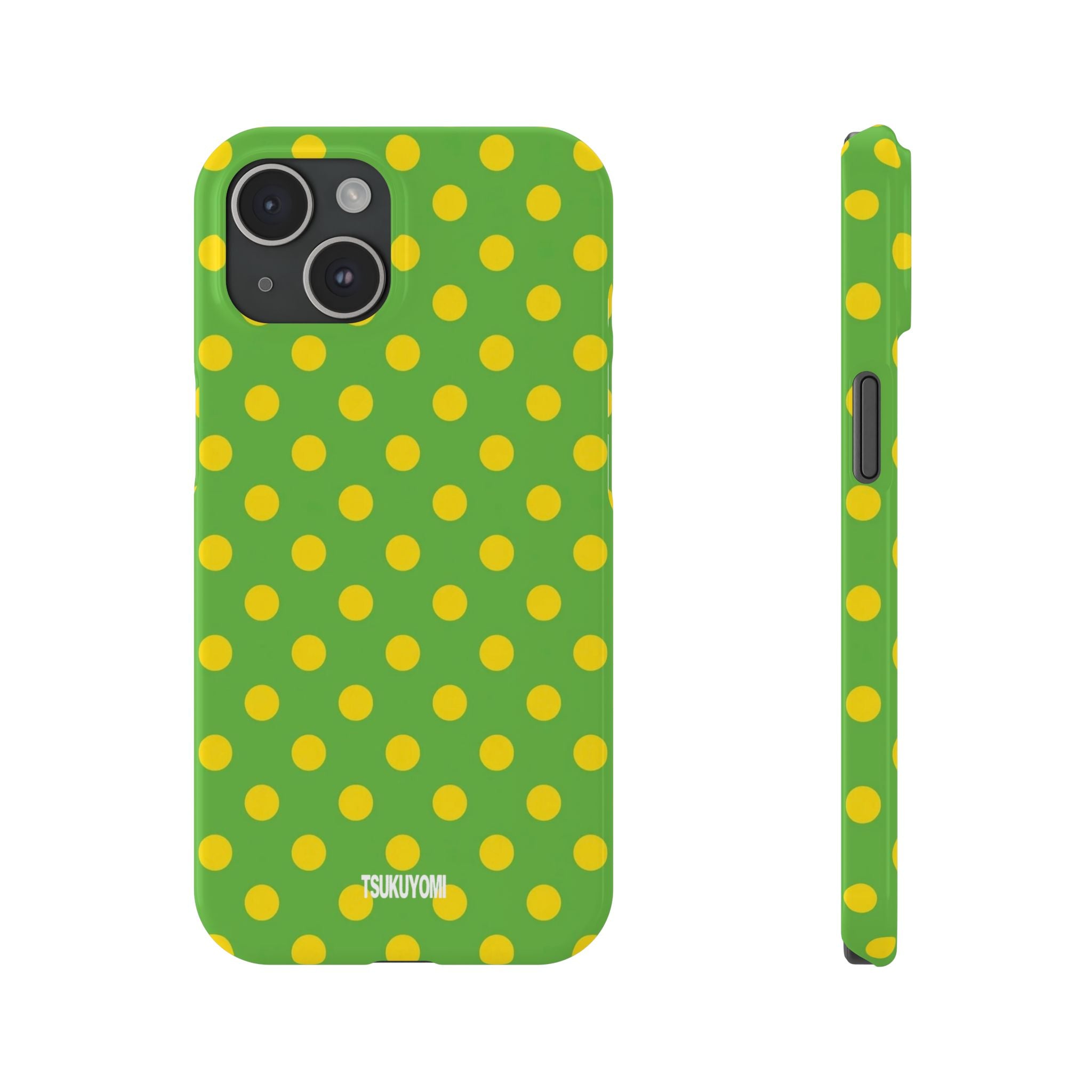 Lemon Belle Polka Dot Phone Case