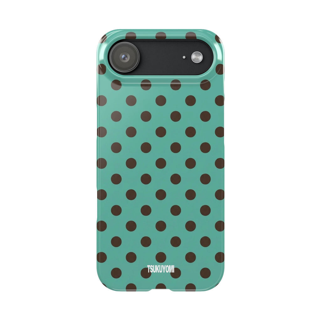 Palm Espresso Polka Dot Phone Case