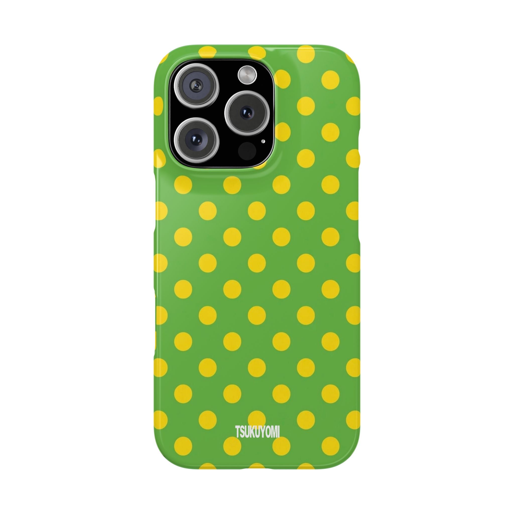 Lemon Belle Polka Dot Phone Case
