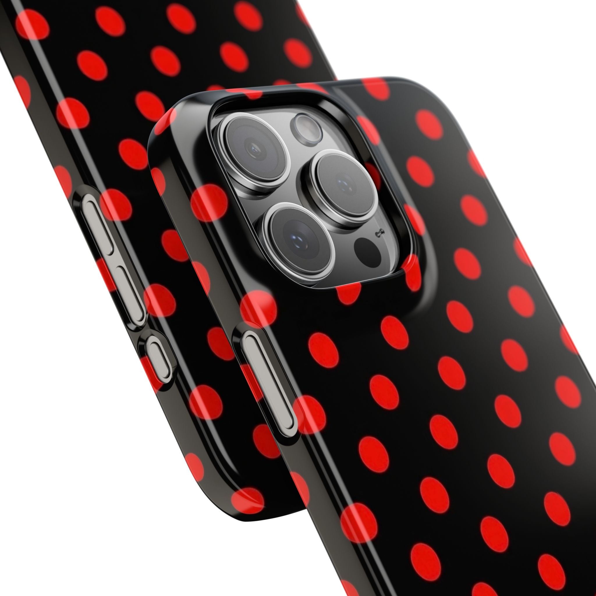 Black Widow Polka Dot Phone Case