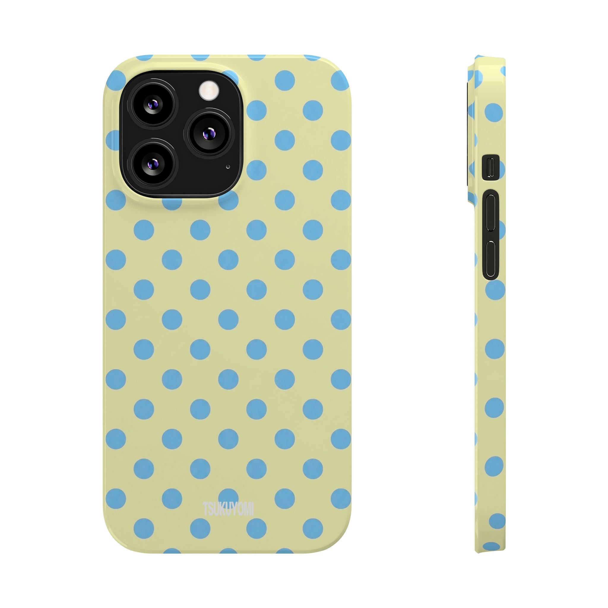 Morning in Capri Polka Dot Phone Case