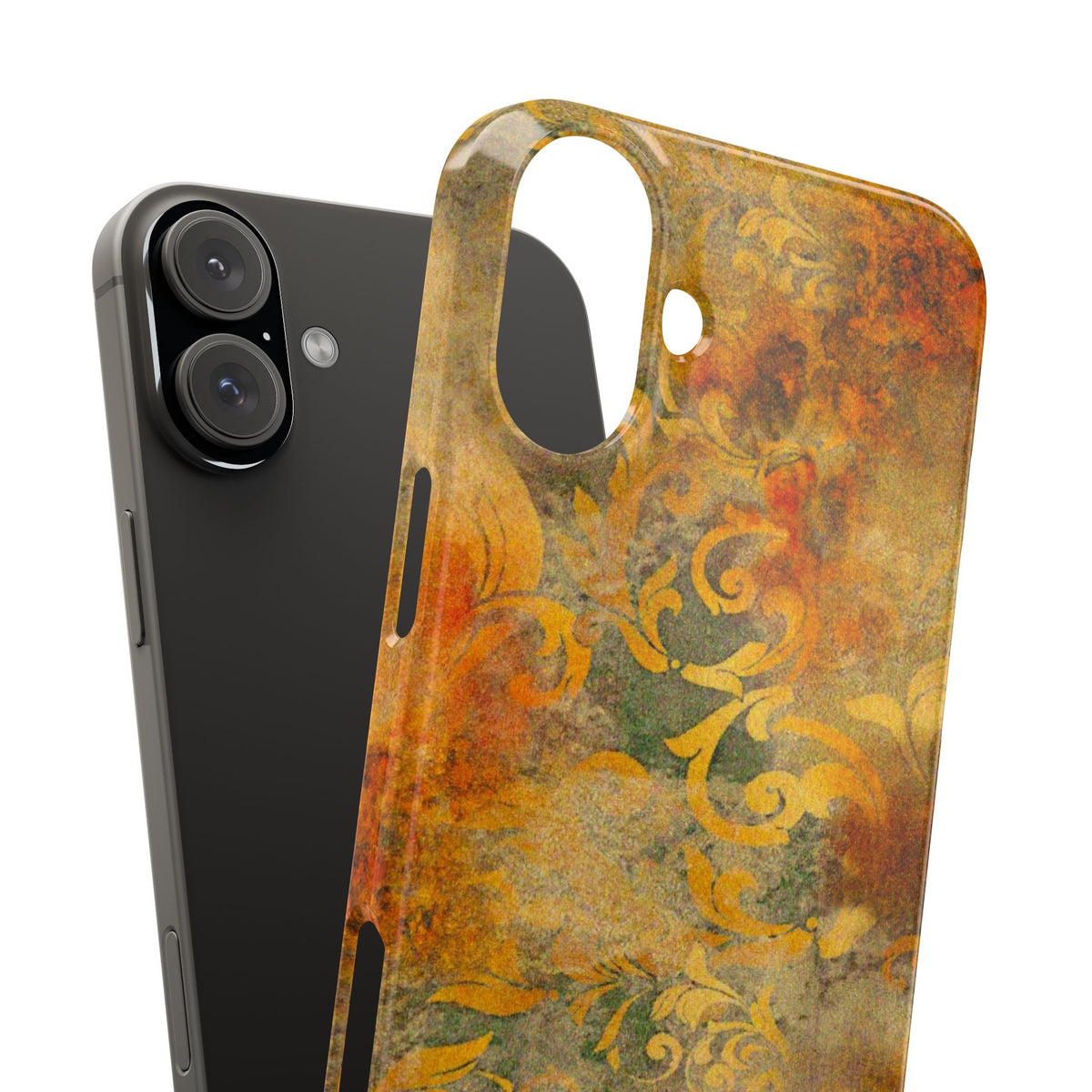 Burnt Baroque Phone Case