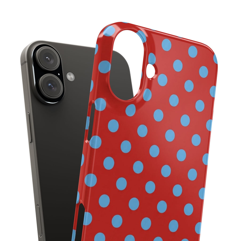 Riviera Romance Polka Dot Phone Case