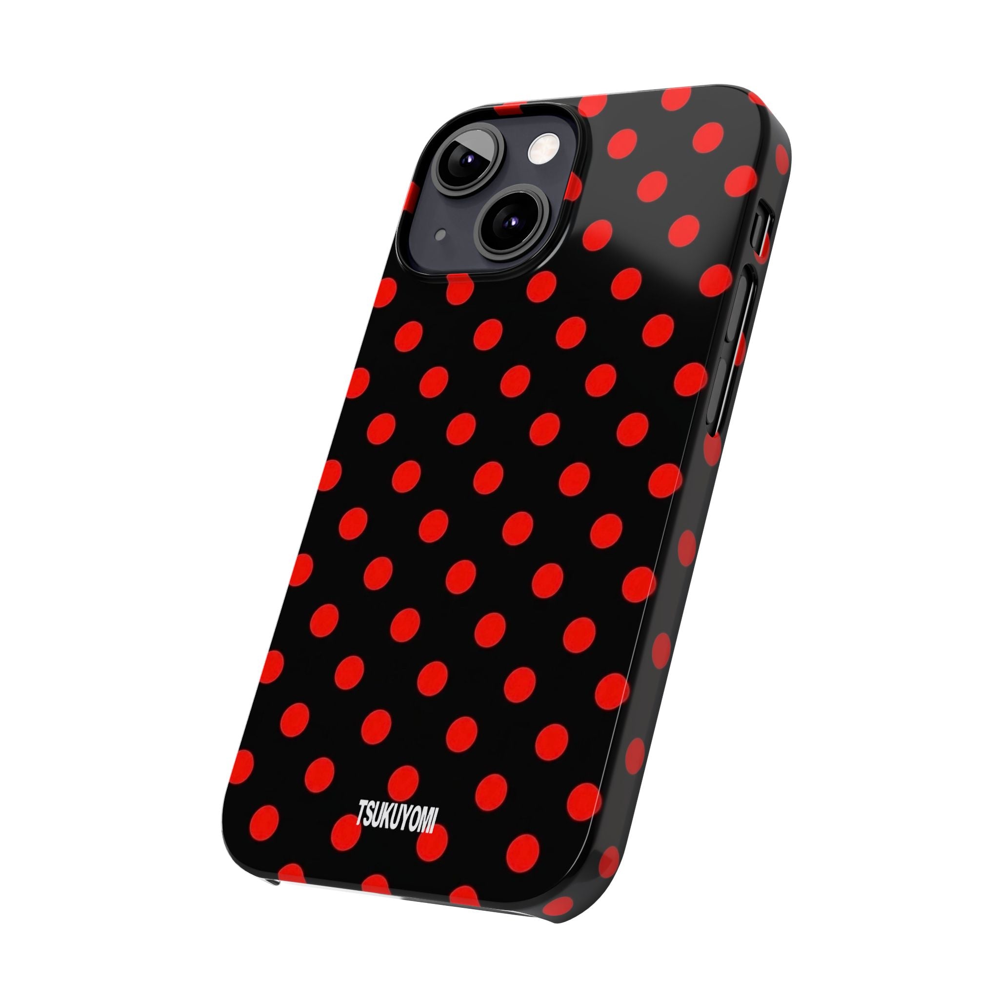 Black Widow Polka Dot Phone Case