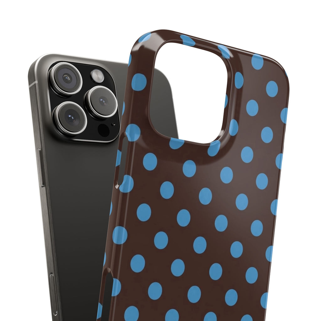 Sea Cocoa Polka Dot Phone Case