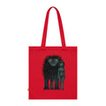 Leo Shadow Lion - Gothic Organic Cotton Tote Bag
