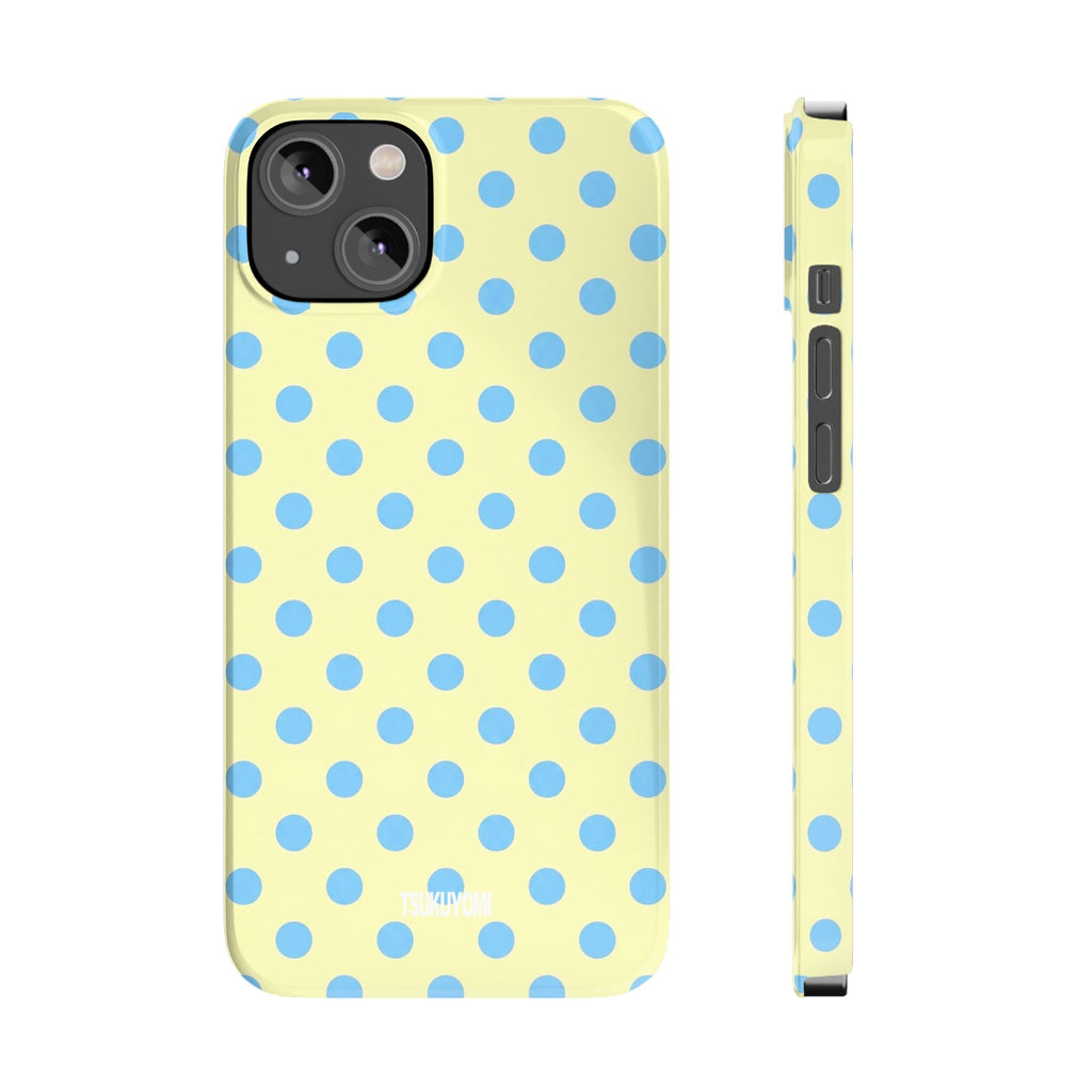 Morning in Capri Polka Dot Phone Case