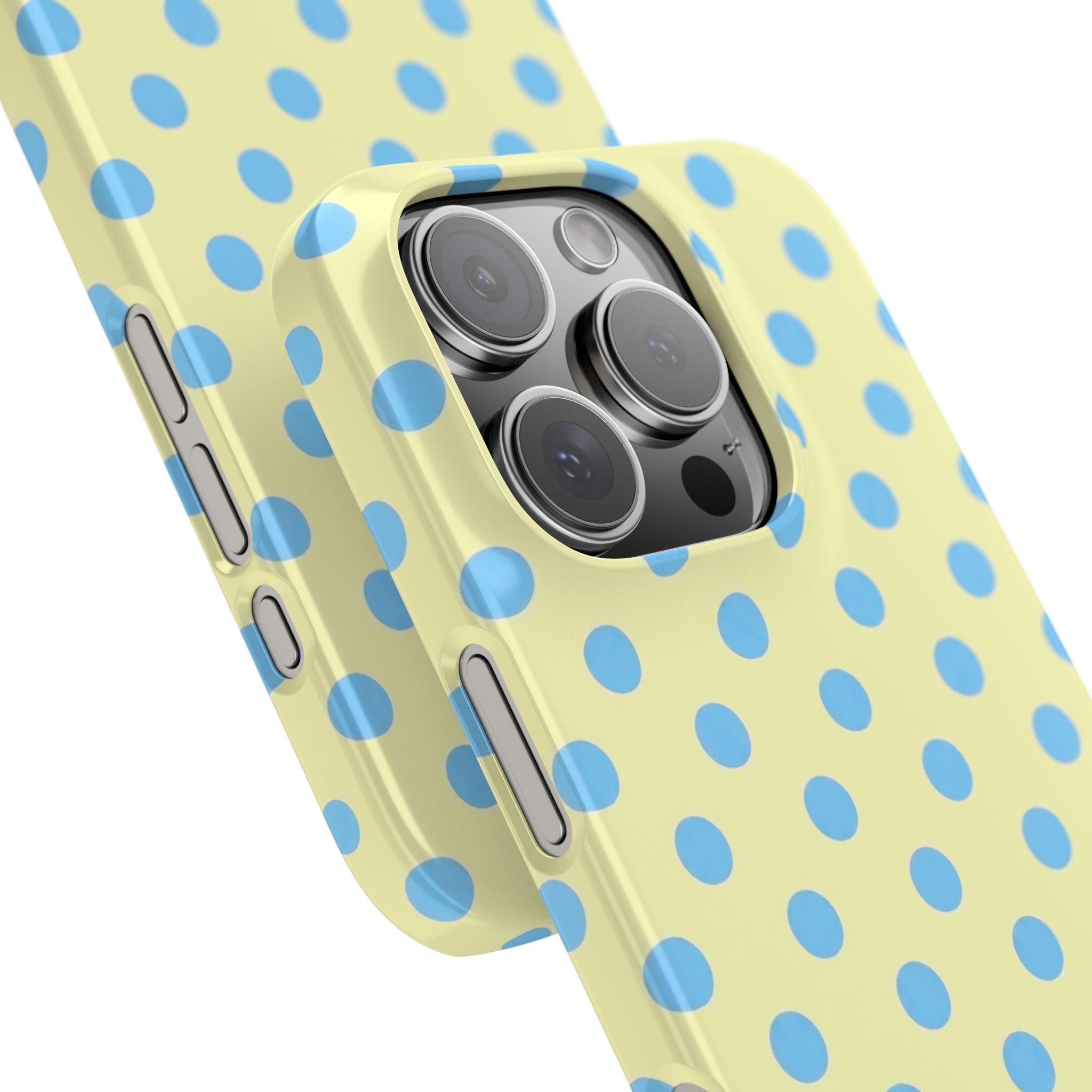 Morning in Capri Polka Dot Phone Case