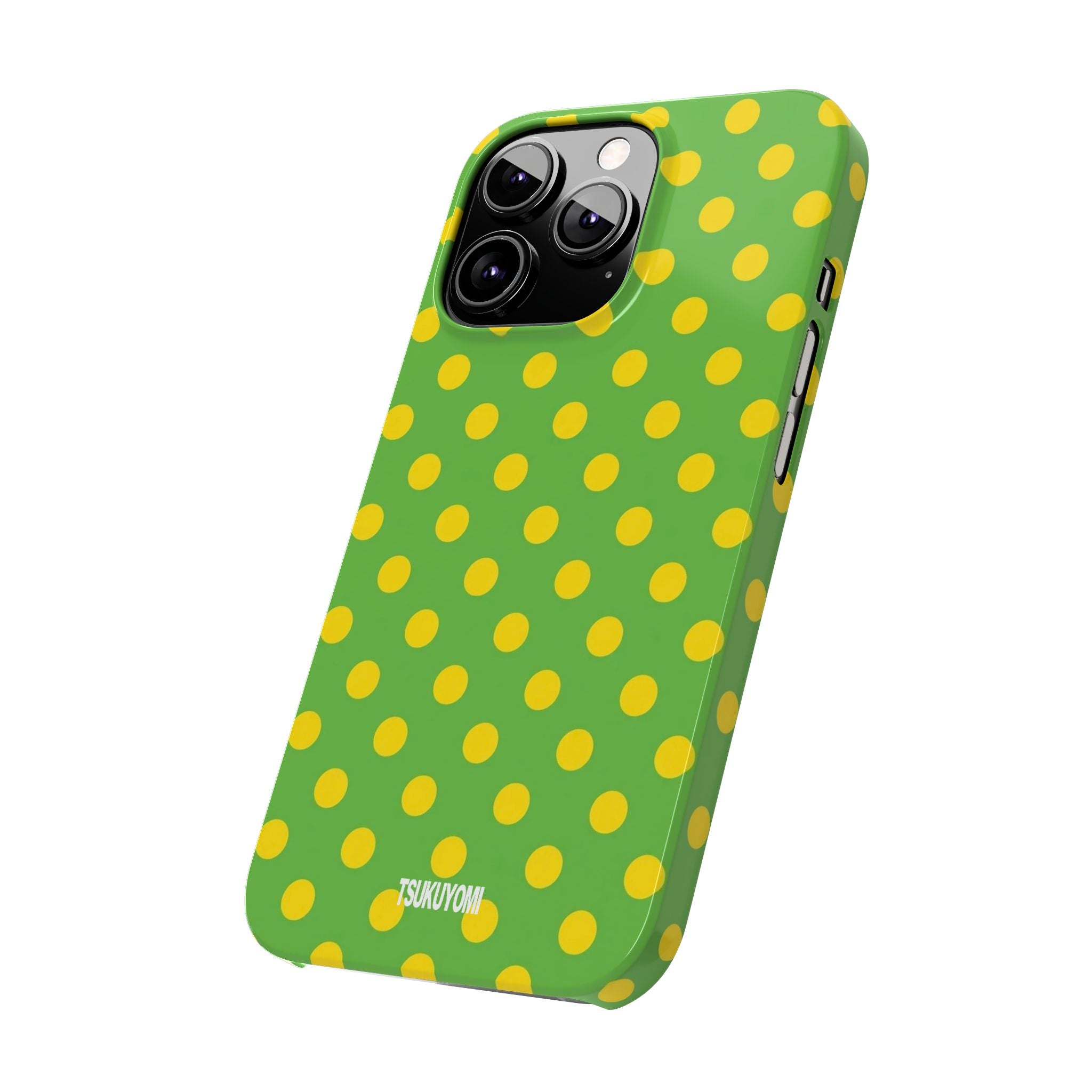Lemon Belle Polka Dot Phone Case