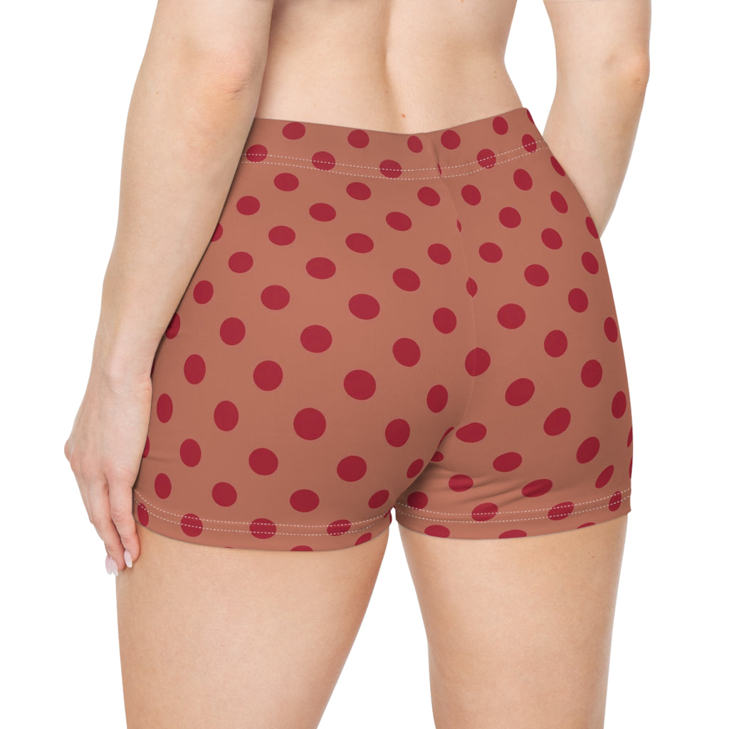 Heatwave Polka Dot Mini Shorts
