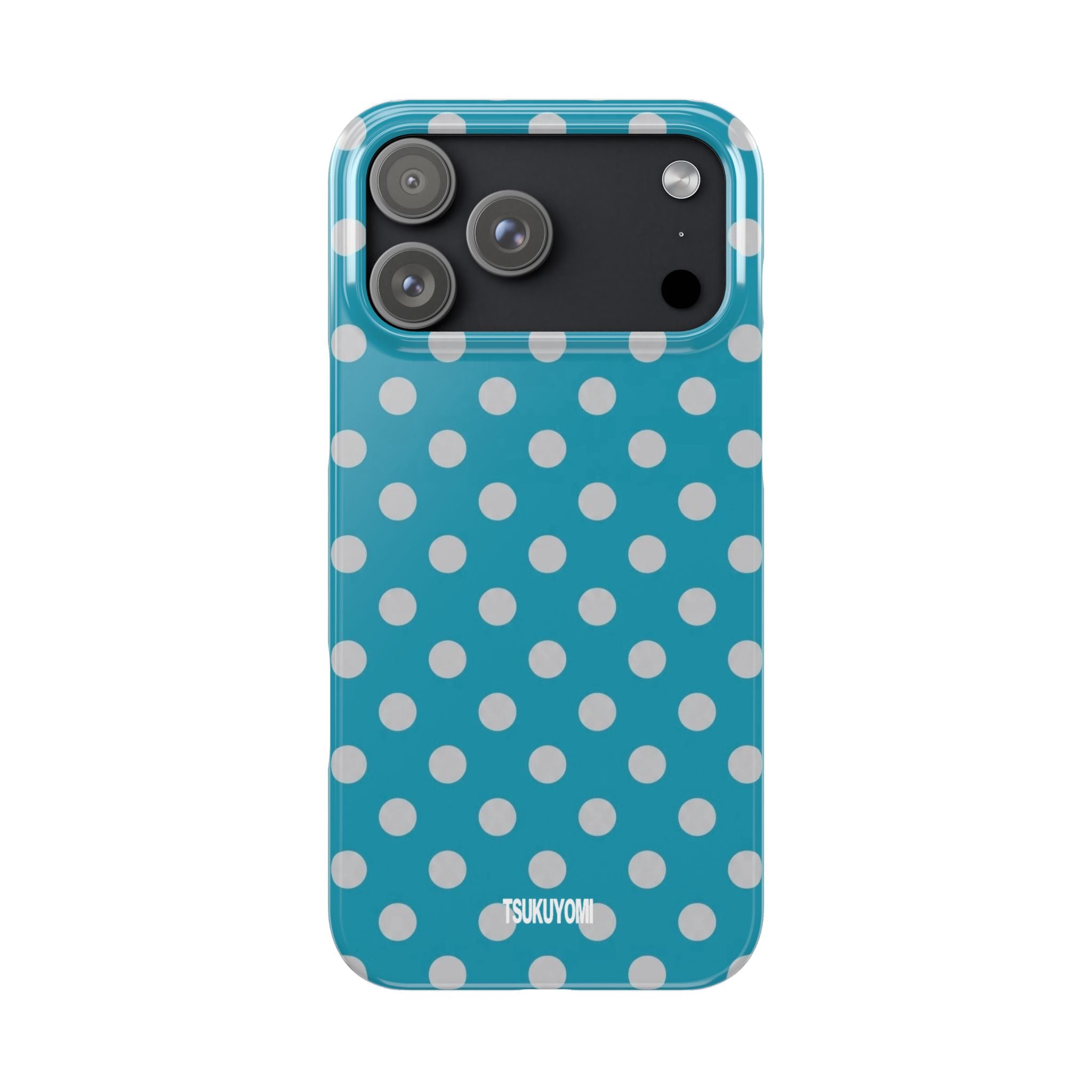 Blue Grotto Polka Dot Phone Case