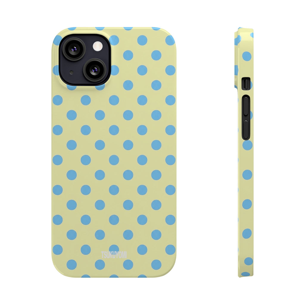 Morning in Capri Polka Dot Phone Case