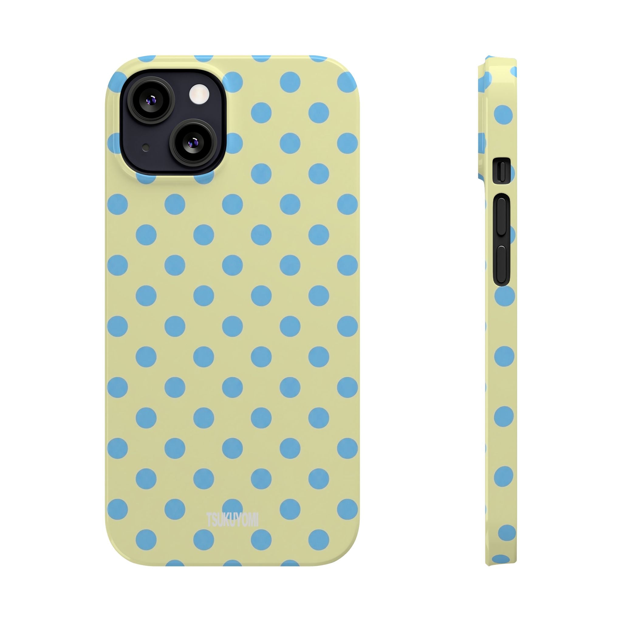 Morning in Capri Polka Dot Phone Case