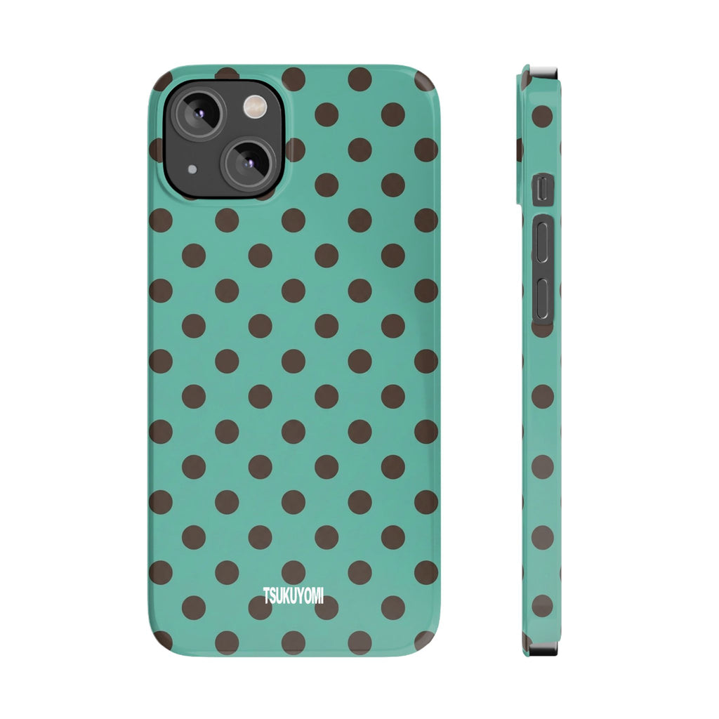 Palm Espresso Polka Dot Phone Case