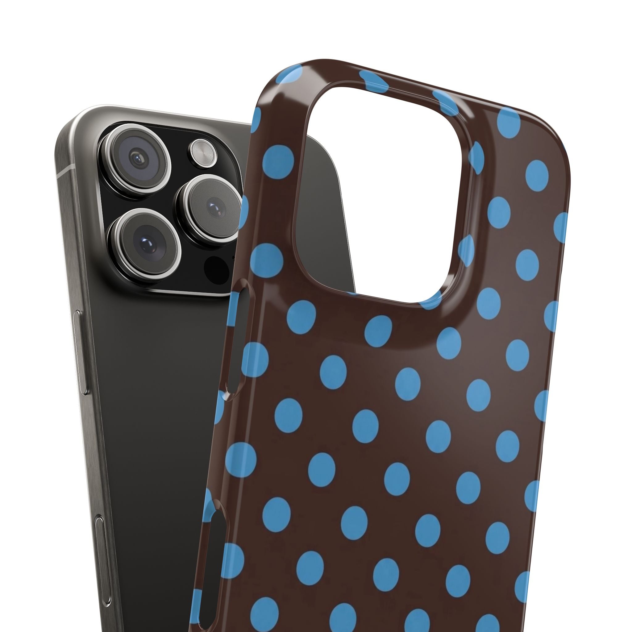 Sea Cocoa Polka Dot Phone Case