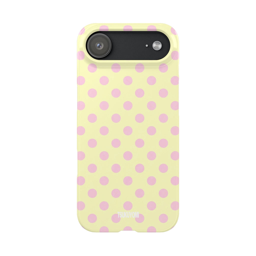 Sunday in Paris Polka Dot Phone Case