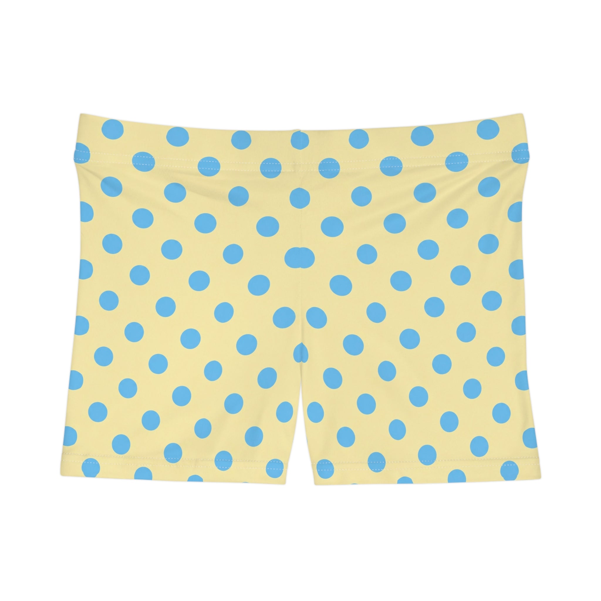 Coastal Breakfast Polka Dot Mini Shorts