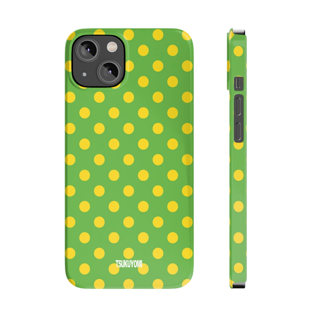 Lemon Belle Polka Dot Phone Case