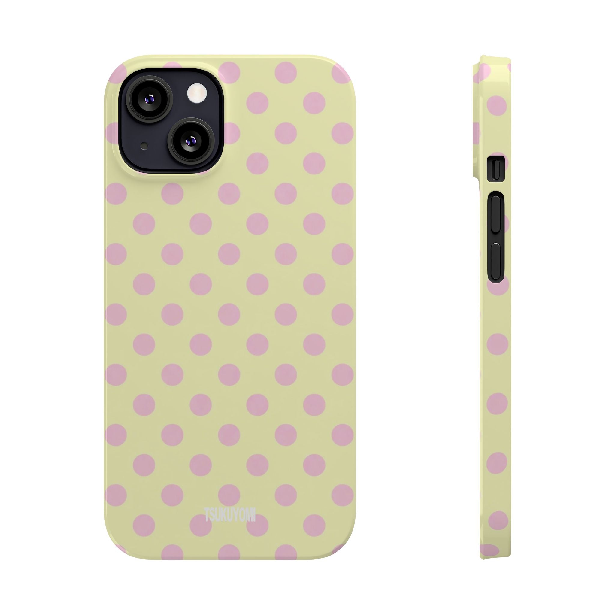 Sunday in Paris Polka Dot Phone Case
