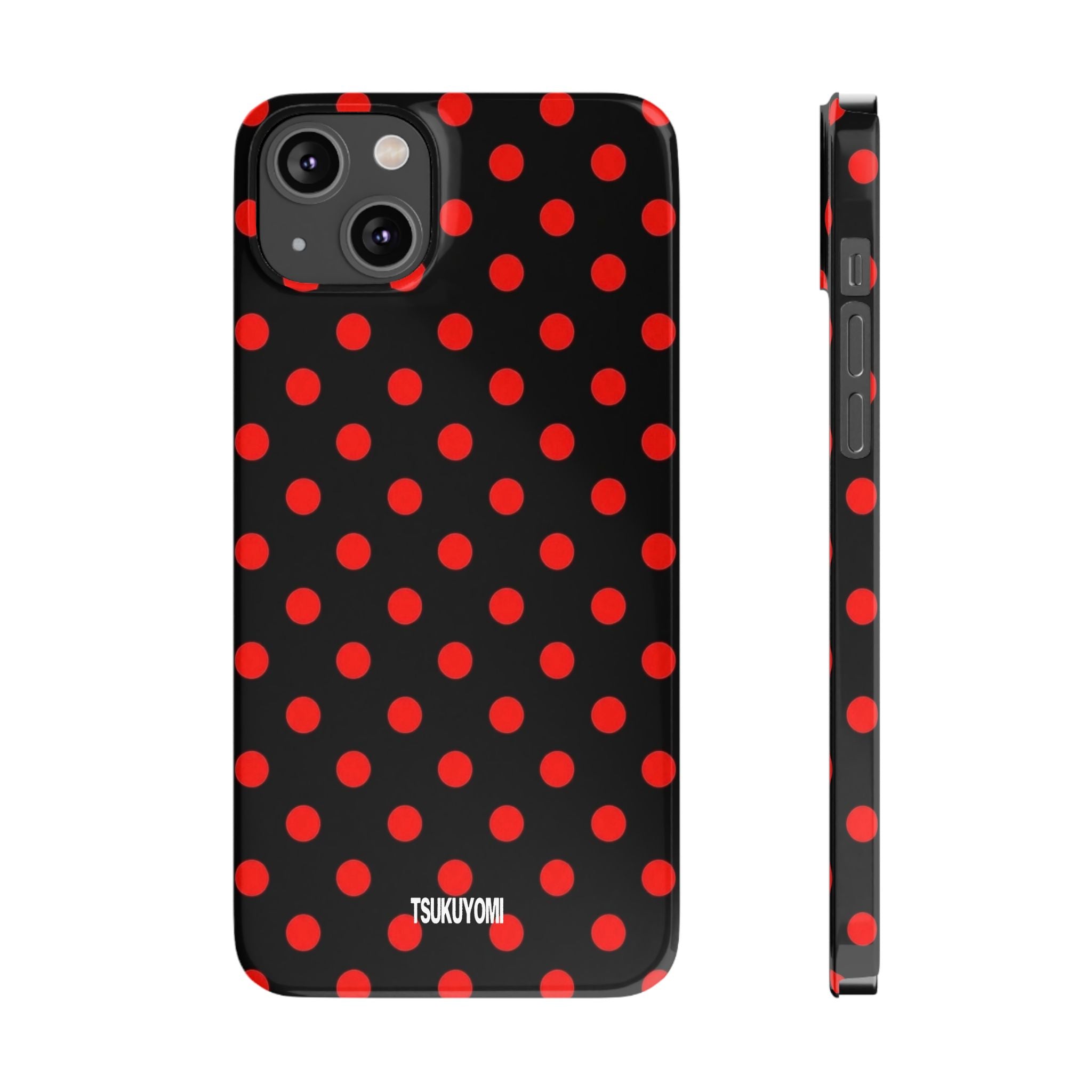 Black Widow Polka Dot Phone Case