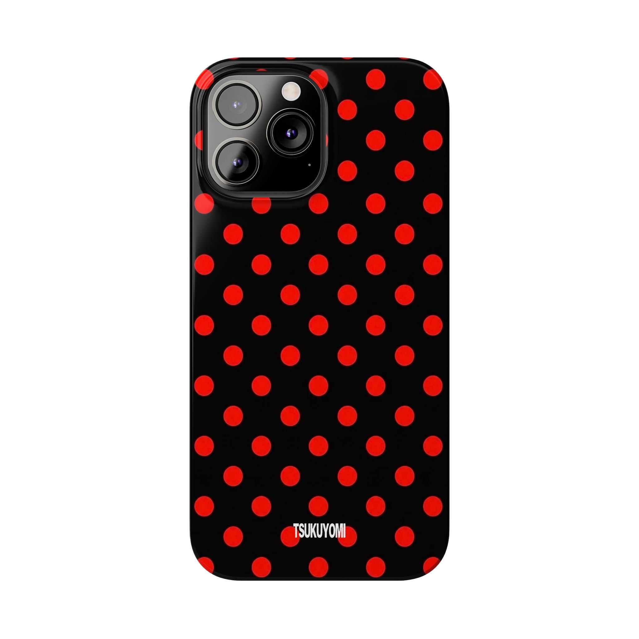 Black Widow Polka Dot Phone Case