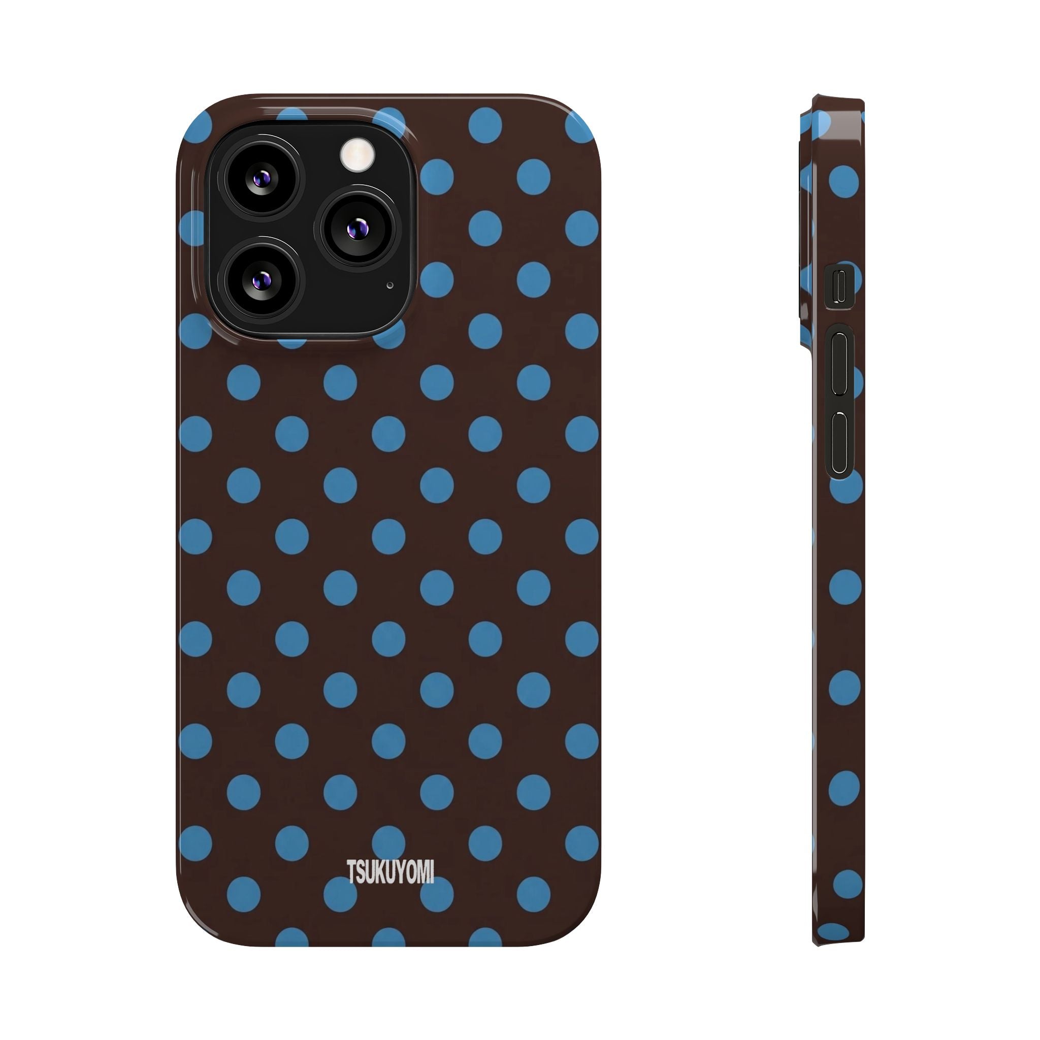 Sea Cocoa Polka Dot Phone Case