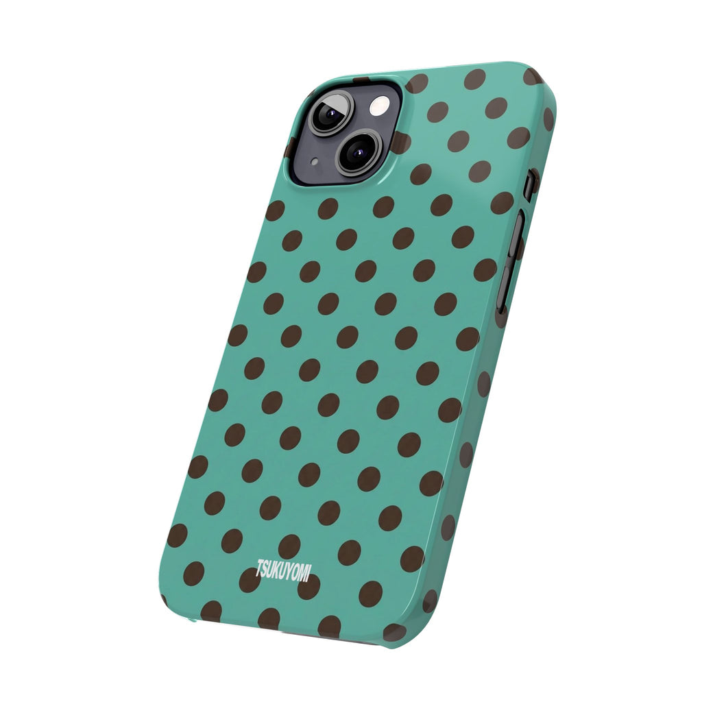 Palm Espresso Polka Dot Phone Case